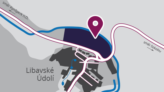 Mapa - kliknutím zobrazíte ve službě Mapy.cz